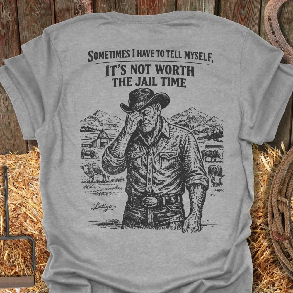 Printify T-Shirt Sport Grey / S Jail Time Tee