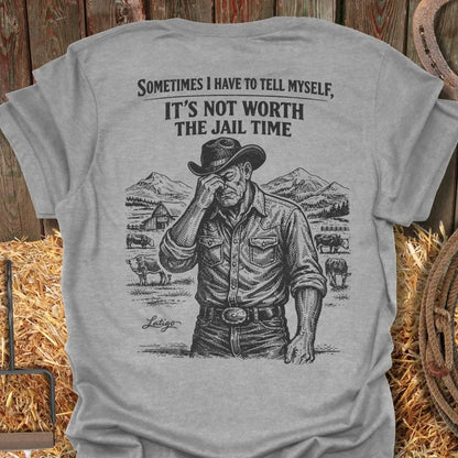 Printify T-Shirt Sport Grey / S Jail Time Tee