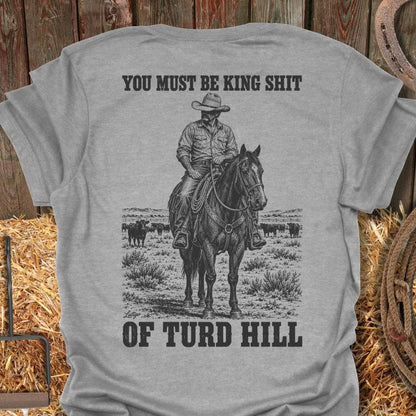 Printify T-Shirt Sport Grey / S King Shit Tee