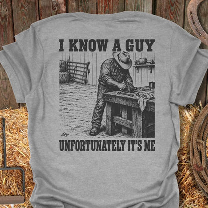 Printify T-Shirt Sport Grey / S Know A Guy Tee