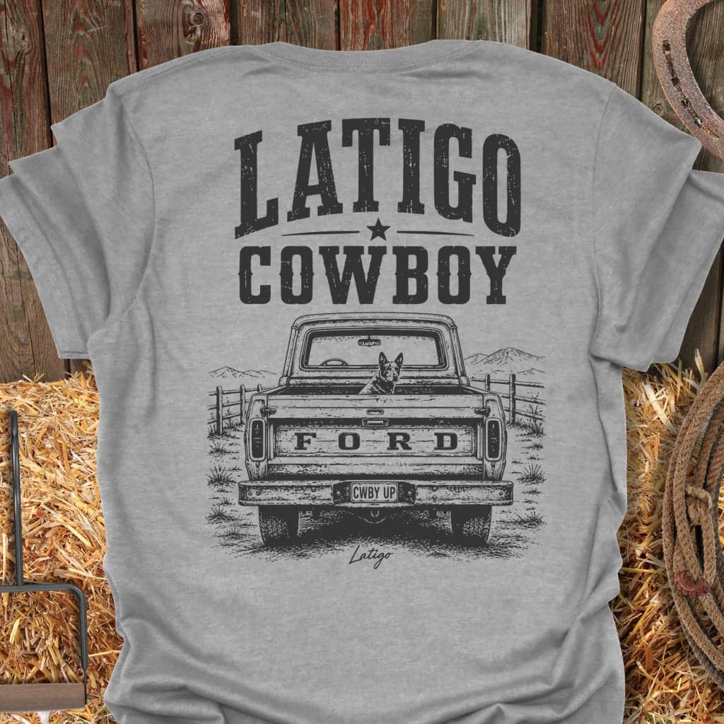 Printify T-Shirt Sport Grey / S Latigo Cowboy Tee