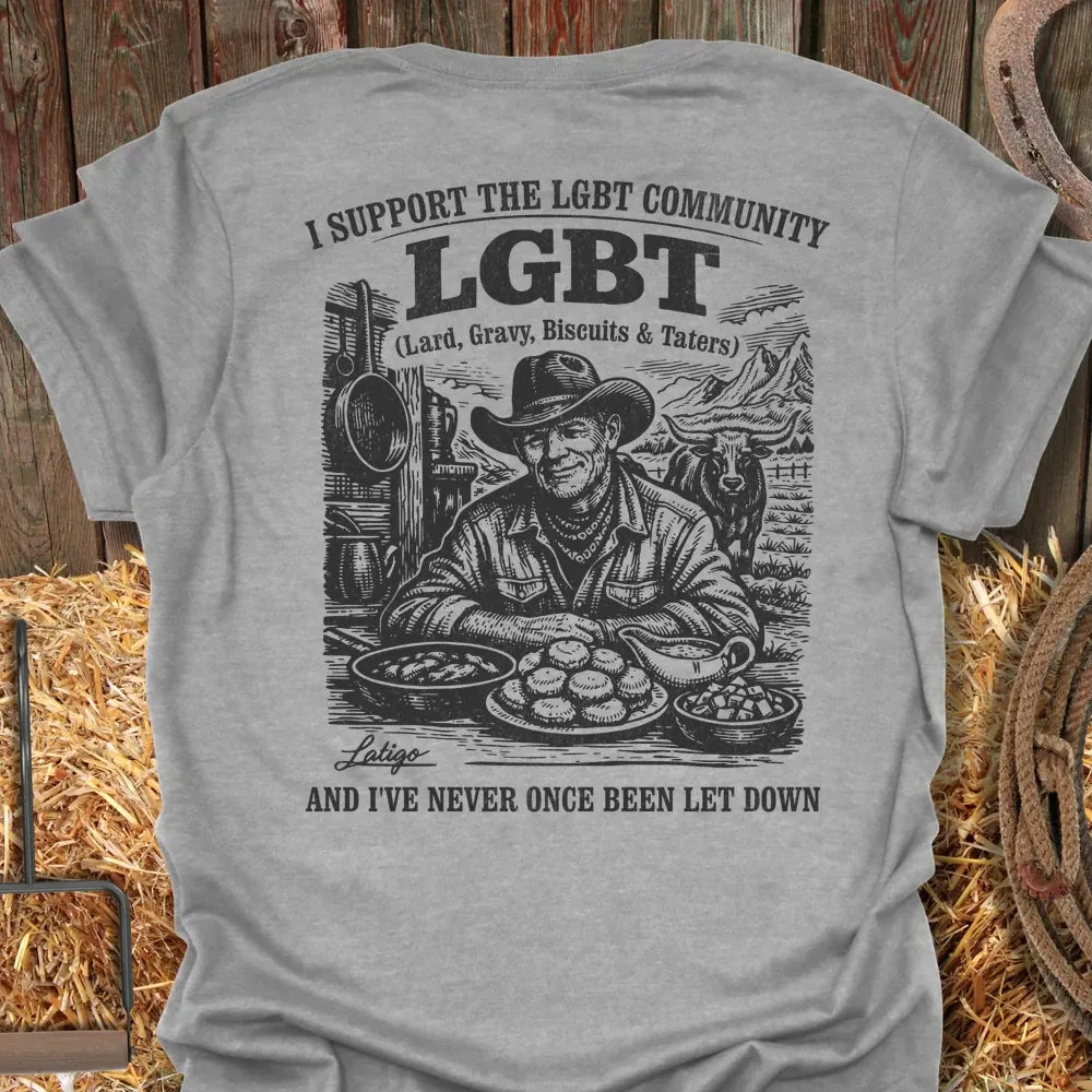 Printify T-Shirt Sport Grey / S LGBT Pride Tee