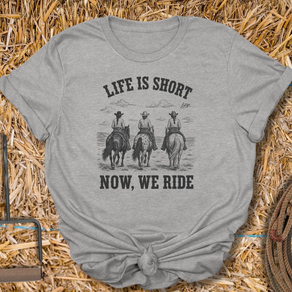 Printify T-Shirt Sport Grey / S Life Is Short Tee