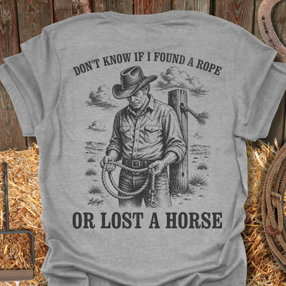 Printify T-Shirt Sport Grey / S Lost A Horse Tee