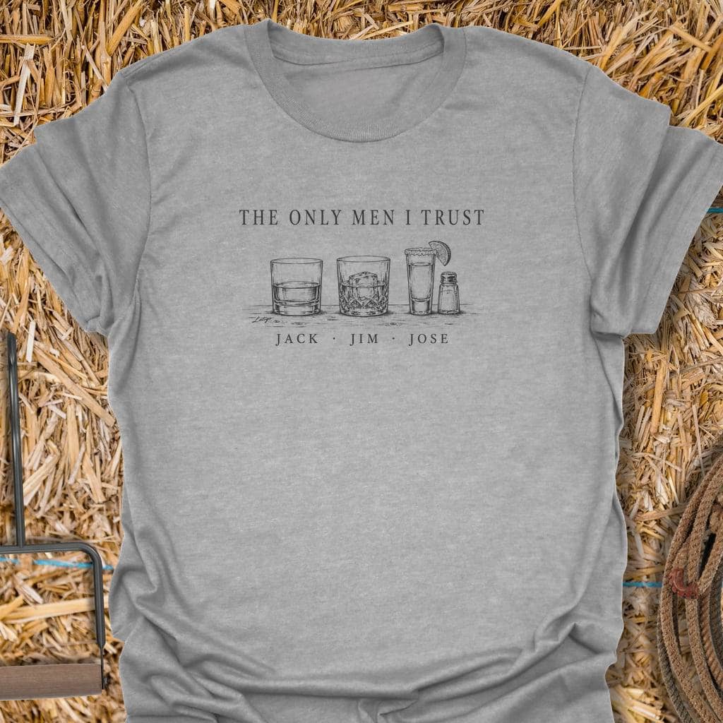 Printify T-Shirt Sport Grey / S Men I Trust Tee