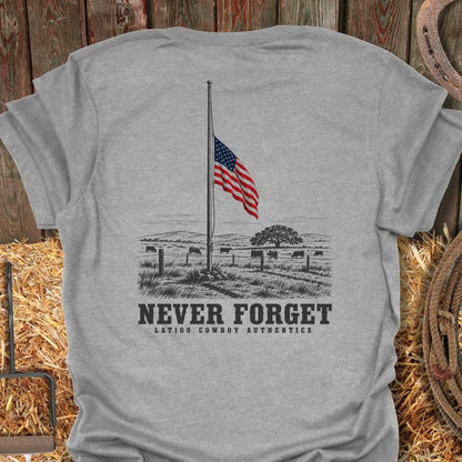 Printify T-Shirt Sport Grey / S Never Forget Tee