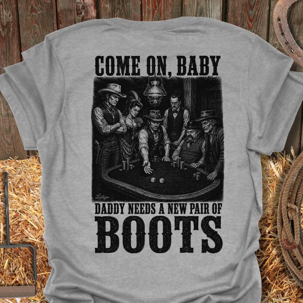 Printify T-Shirt Sport Grey / S New Boots Tee