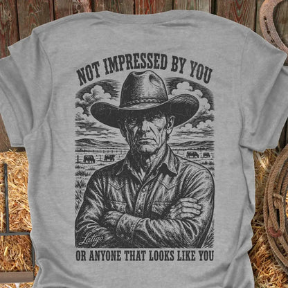 Printify T-Shirt Sport Grey / S Not Impressed Tee