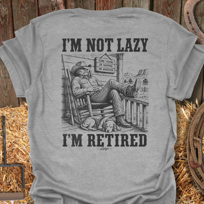 Printify T-Shirt Sport Grey / S Not Lazy Tee