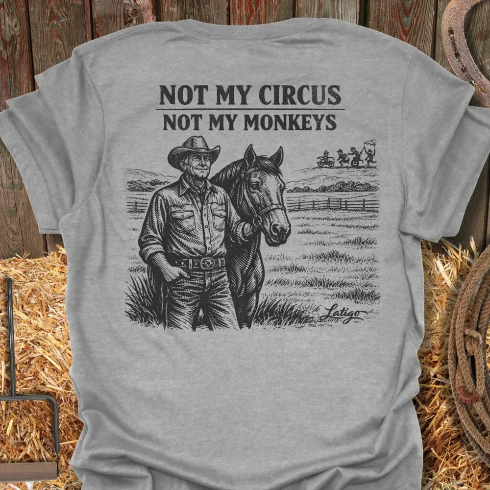 Printify T-Shirt Sport Grey / S Not My Circus Tee