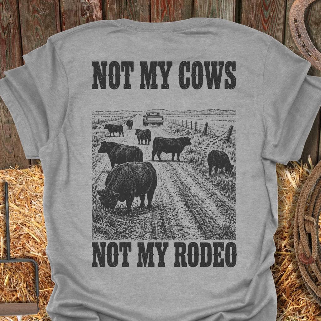 Printify T-Shirt Sport Grey / S Not My Rodeo Tee