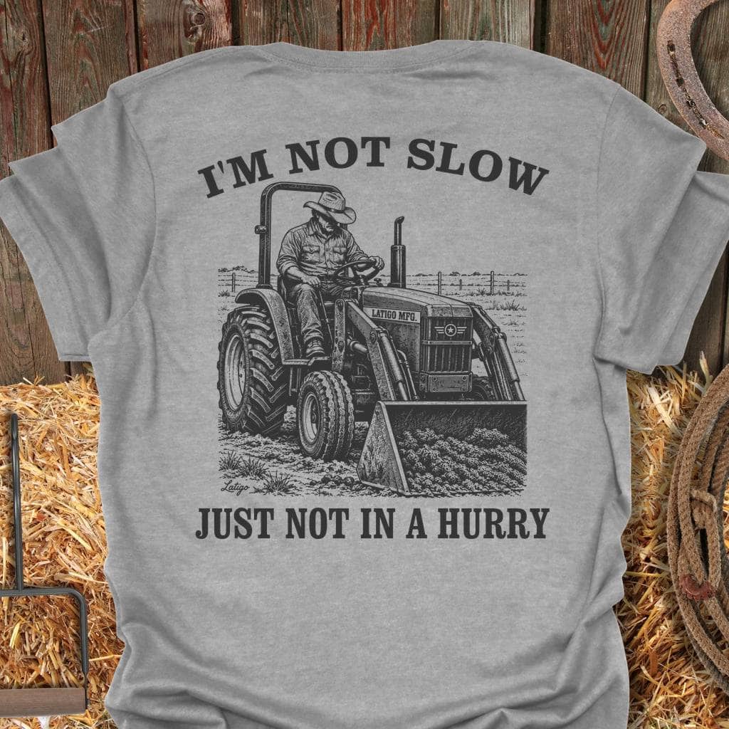 Printify T-Shirt Sport Grey / S Not Slow Tee