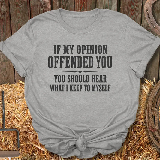 Printify T-Shirt Sport Grey / S Offended You Tee