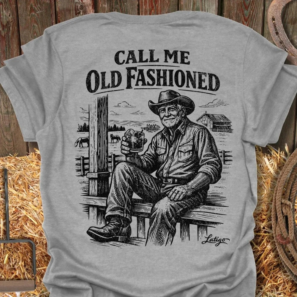 Printify T-Shirt Sport Grey / S Old Fashion Tee