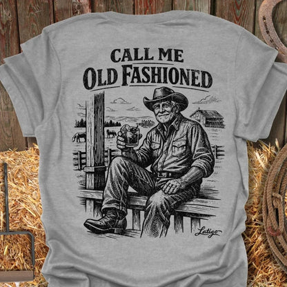 Printify T-Shirt Sport Grey / S Old Fashion Tee