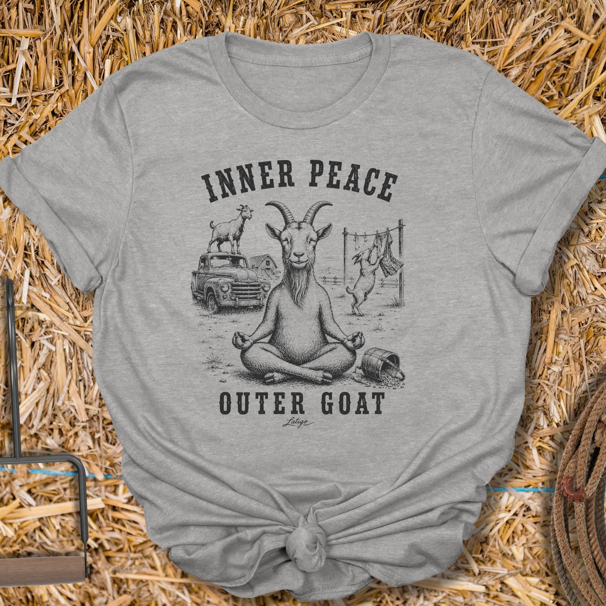 Printify T-Shirt Sport Grey / S Outer Goat Tee