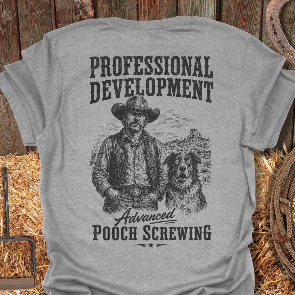 Printify T-Shirt Sport Grey / S Pooch Screwing Tee
