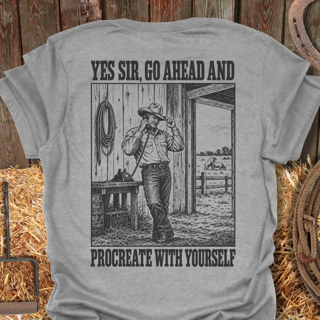 Printify T-Shirt Sport Grey / S Procreate Yourself Tee