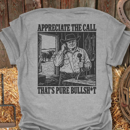 Printify T-Shirt Sport Grey / S Pure Bullsh*T Tee