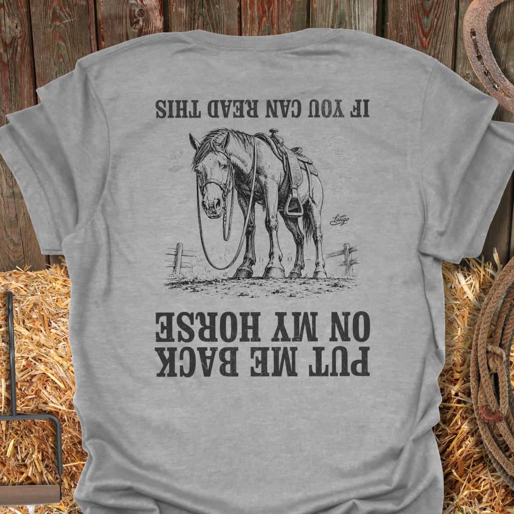 Printify T-Shirt Sport Grey / S Put Me Back Tee