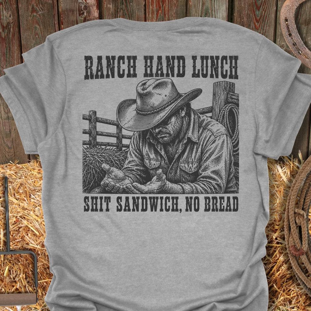 Printify T-Shirt Sport Grey / S Ranch Hand Lunch Tee