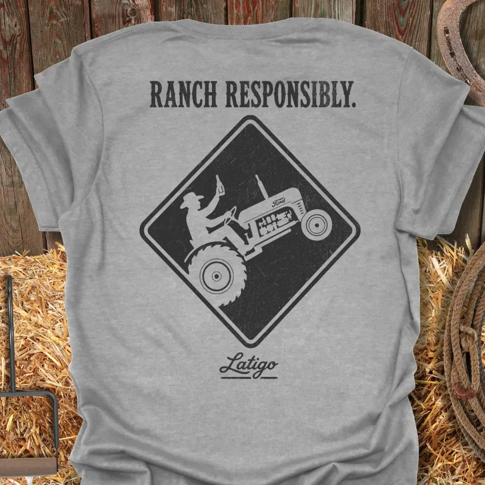 Printify T-Shirt Sport Grey / S Ranch Responsibly Tee