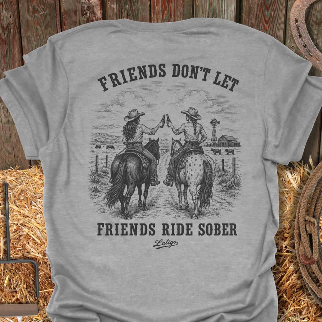 Printify T-Shirt Sport Grey / S Ride Sober Tee