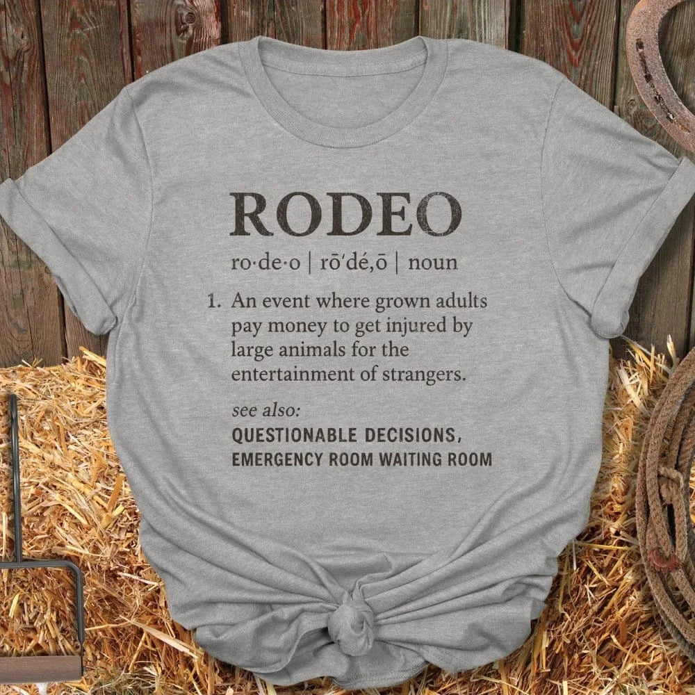 Printify T-Shirt Sport Grey / S Rodeo Def Tee