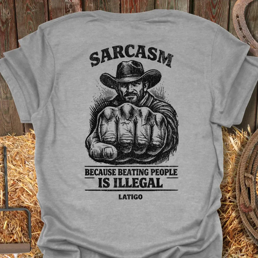 Printify T-Shirt Sport Grey / S Sarcasm Tee