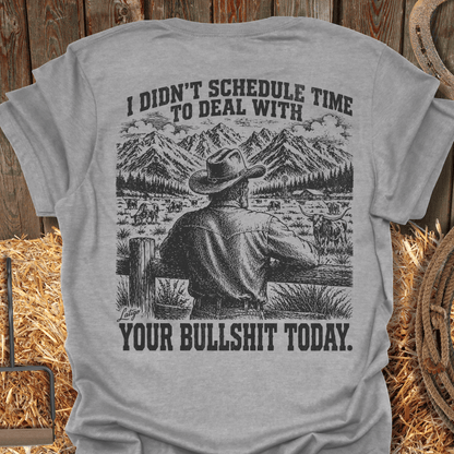Printify T-Shirt Sport Grey / S Schedule Tee