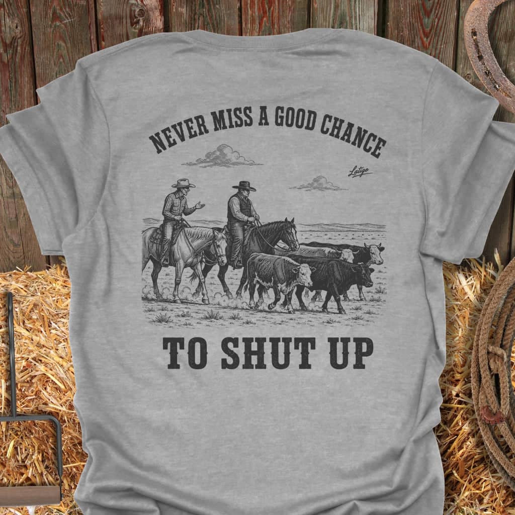 Printify T-Shirt Sport Grey / S Shut Up Tee