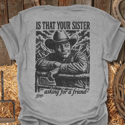 Printify T-Shirt Sport Grey / S Sister Tee