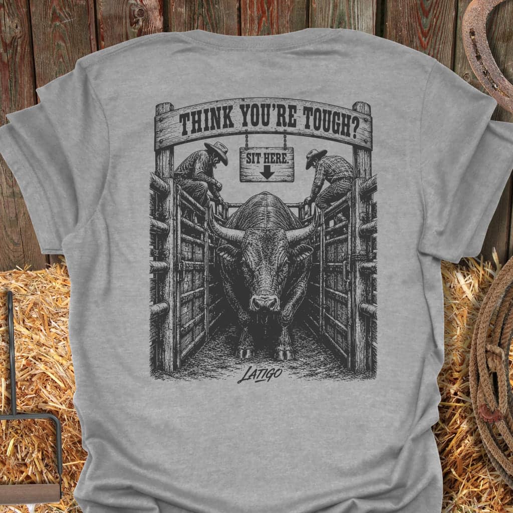 Printify T-Shirt Sport Grey / S Sit Here Tee