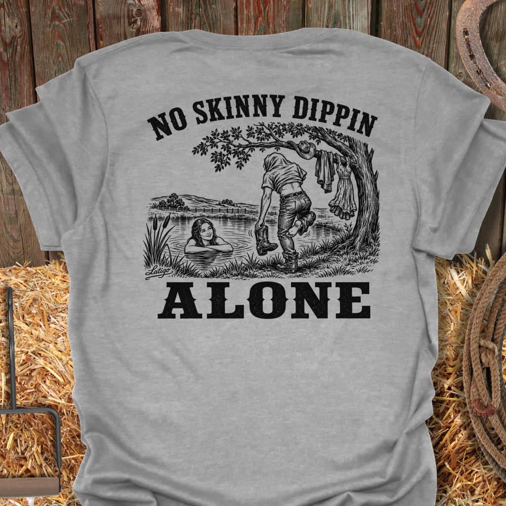 Printify T-Shirt Sport Grey / S Skinny Dippin Tee