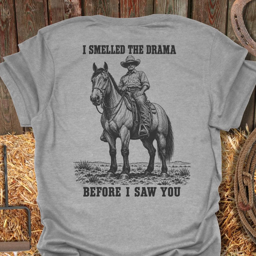 Printify T-Shirt Sport Grey / S Smelled The Drama Tee