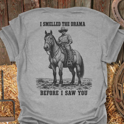 Printify T-Shirt Sport Grey / S Smelled The Drama Tee