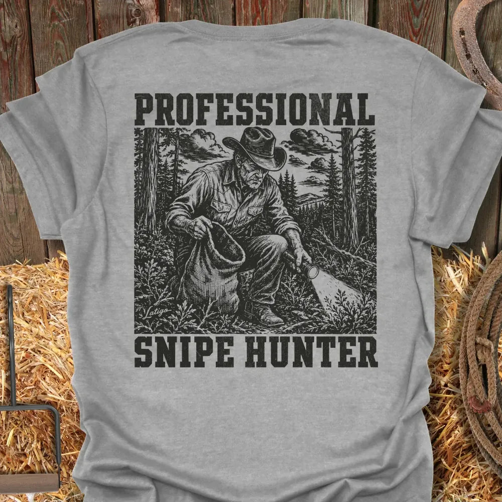 Printify T-Shirt Sport Grey / S Snipe Hunter Tee