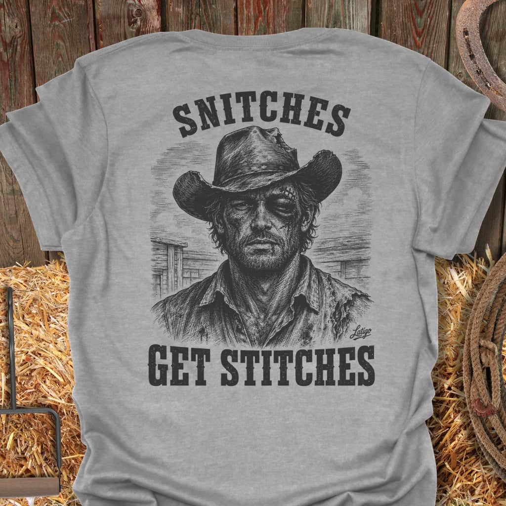 Printify T-Shirt Sport Grey / S Snitches Tee