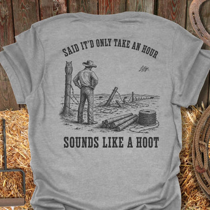 Printify T-Shirt Sport Grey / S Sounds Like A Hoot Tee