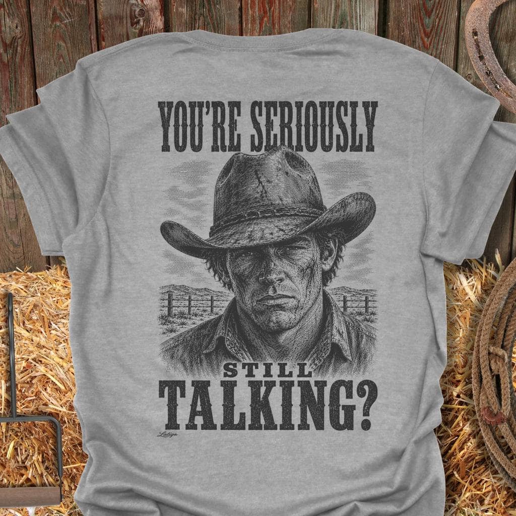 Printify T-Shirt Sport Grey / S Still Talking Tee