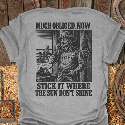 Printify T-Shirt Sport Grey / S Sun Don't Shine Tee