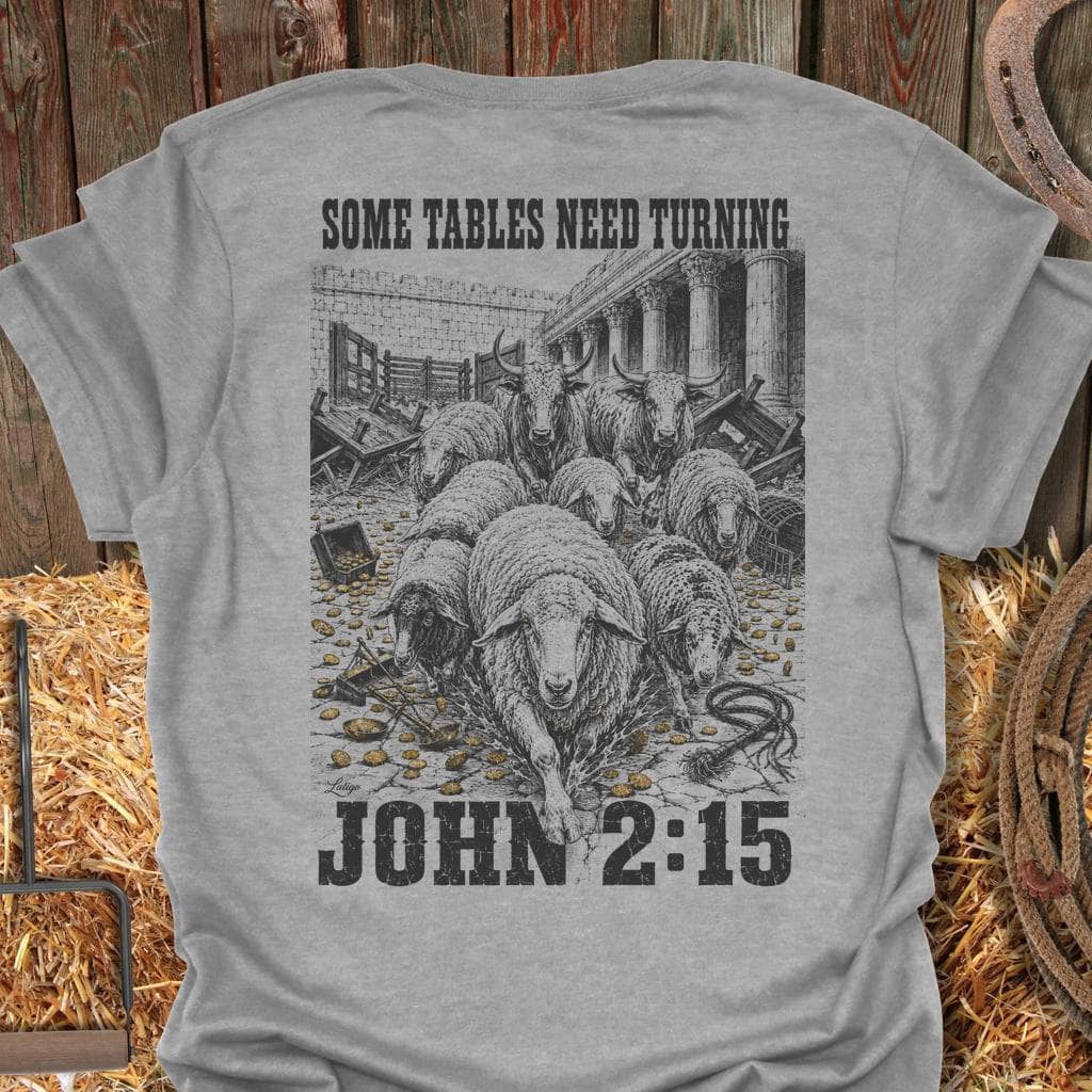 Printify T-Shirt Sport Grey / S Tables Turning Tee