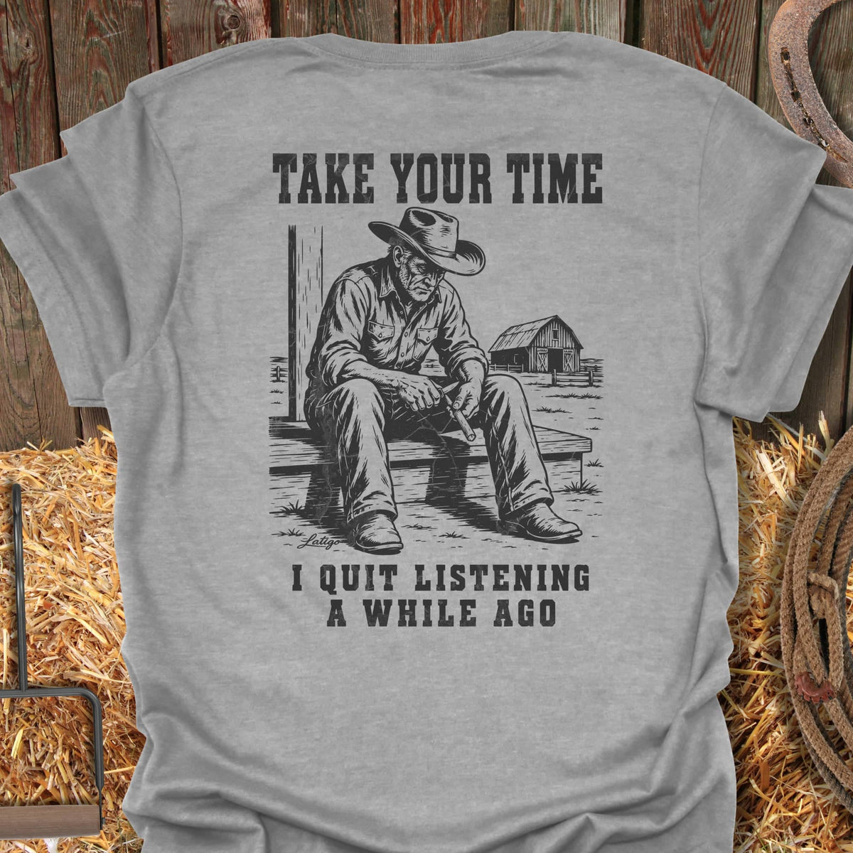 Printify T-Shirt Sport Grey / S Take Your Time Tee
