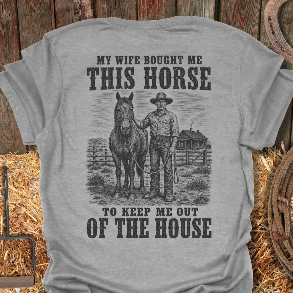Printify T-Shirt Sport Grey / S This Horse Tee