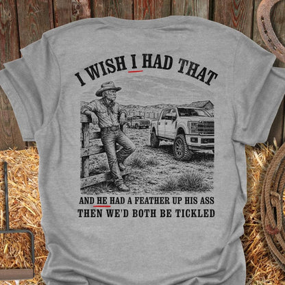 Printify T-Shirt Sport Grey / S Tickled Tee