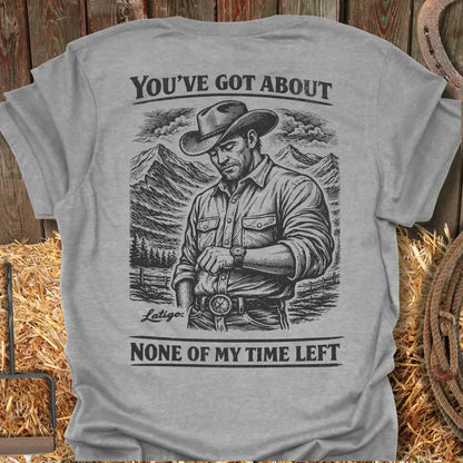 Printify T-Shirt Sport Grey / S Time Left Tee