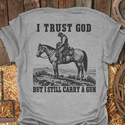 Printify T-Shirt Sport Grey / S Trust God Tee