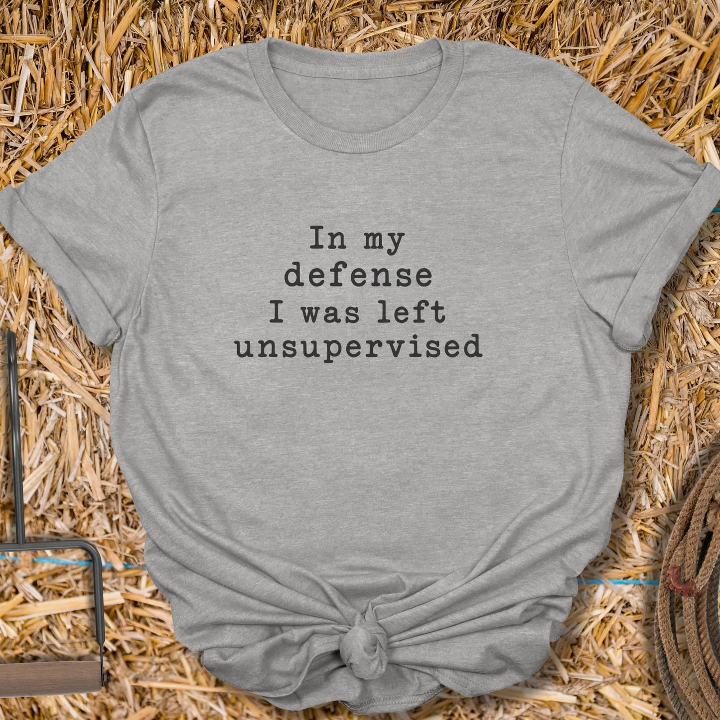 Printify T-Shirt Sport Grey / S Unsupervised Tee