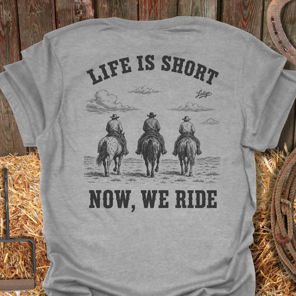 Printify T-Shirt Sport Grey / S We Ride Tee