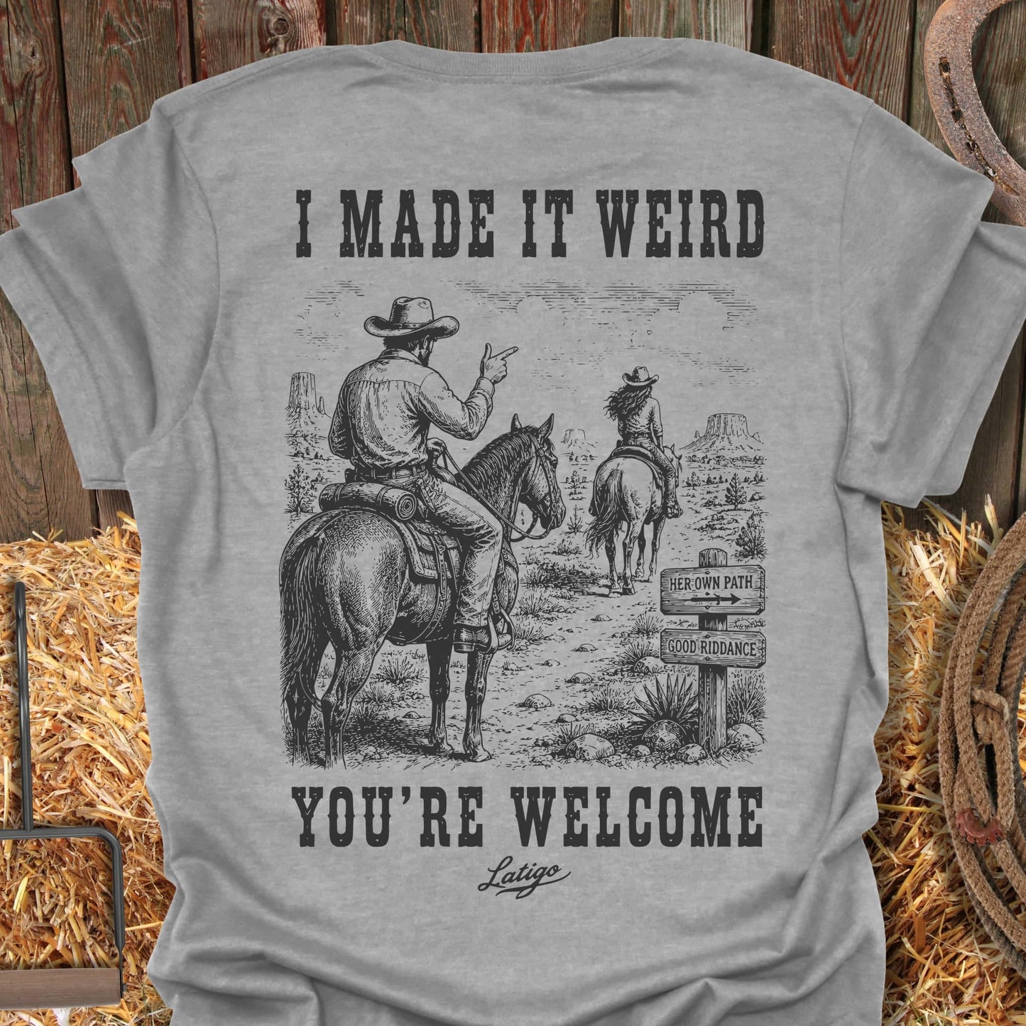 Printify T-Shirt Sport Grey / S Weird Tee